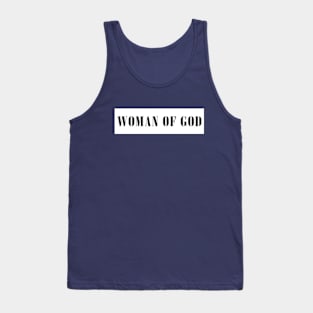 Woman Of God - Female Motivational Tank Top